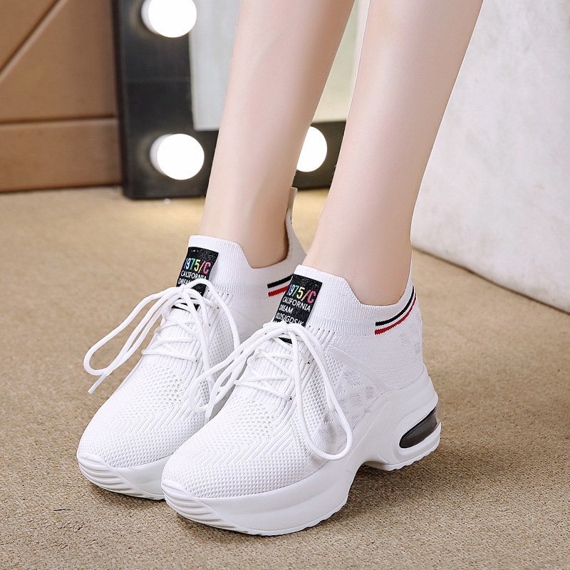 T16 giầy thể thao độn đế 8,5cm kiểu dáng trẻ trung cá tính