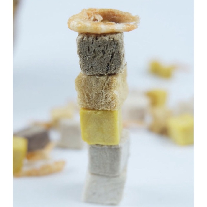 Thức ăn cho mèo cao cấp Catfood Hạt dinh dưỡng cho mèo mix topping cá ngừ ức gà lòng đỏ trứng 5kg Đảo Chó Mèo Official