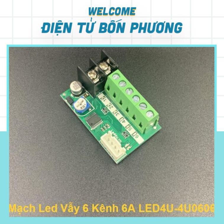 Mạch Led Vẫy 6 Kênh 6A LED4U-4U0606