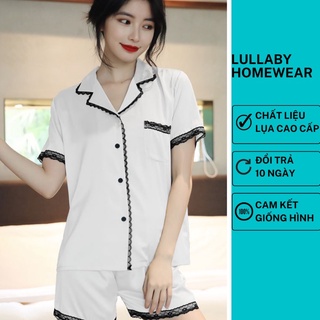 Pijama lụa cao cấp vải lụa mịn mát có size Lullaby Homewear