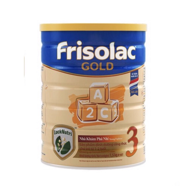 Sữa Frisolac Gold 3 1500g