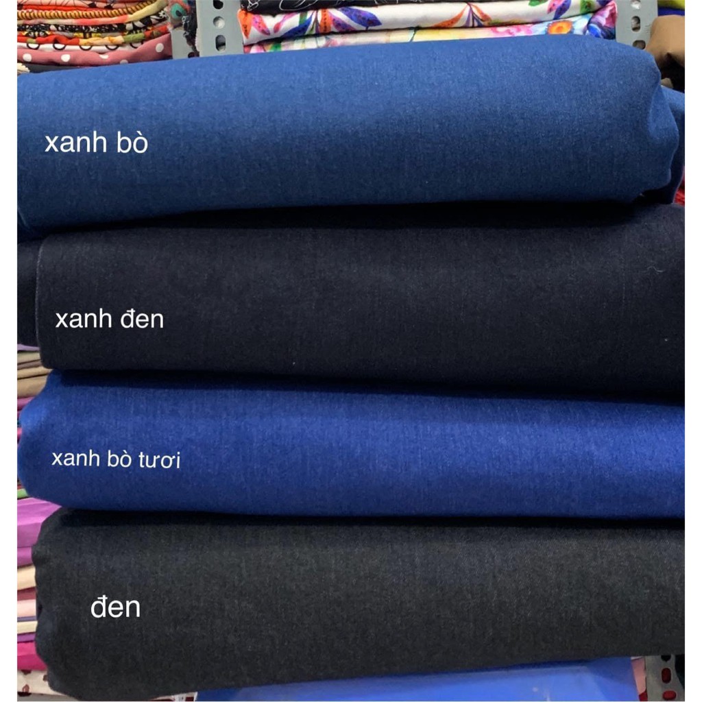 Vải Bò Chun Jeans