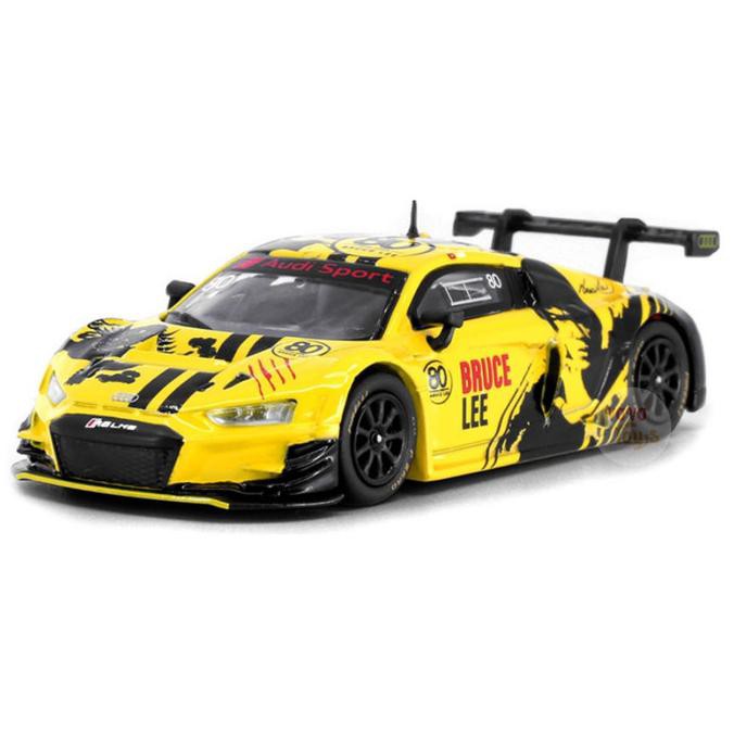 Mô Hình Xe Audi R8 Lms Bruce Lee 80th Sku 960 Cao Cấp Tỉ Lệ 1 / 64