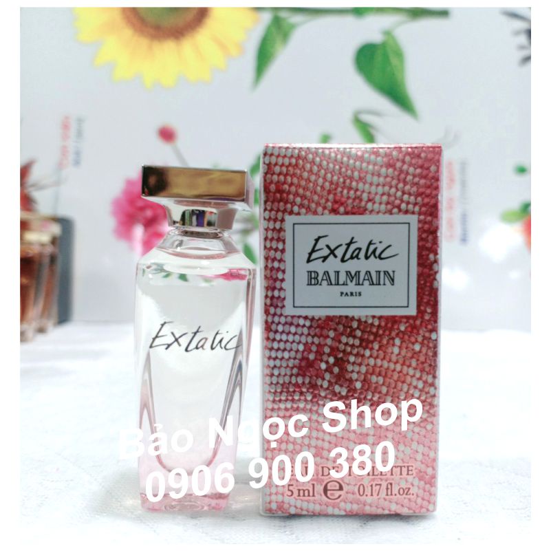 Nước Hoa Mini Extatic Balmain Paris -5ml -EDT-Nữ