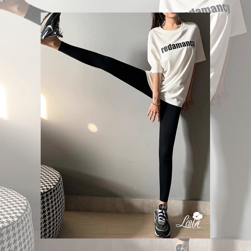 Quần Legging Cạp Cao Gen Bụng Cho Nữ - Loại 1 Giúp Thon Eo, Thon Đùi, Nâng Mông - Full box - LIOLA