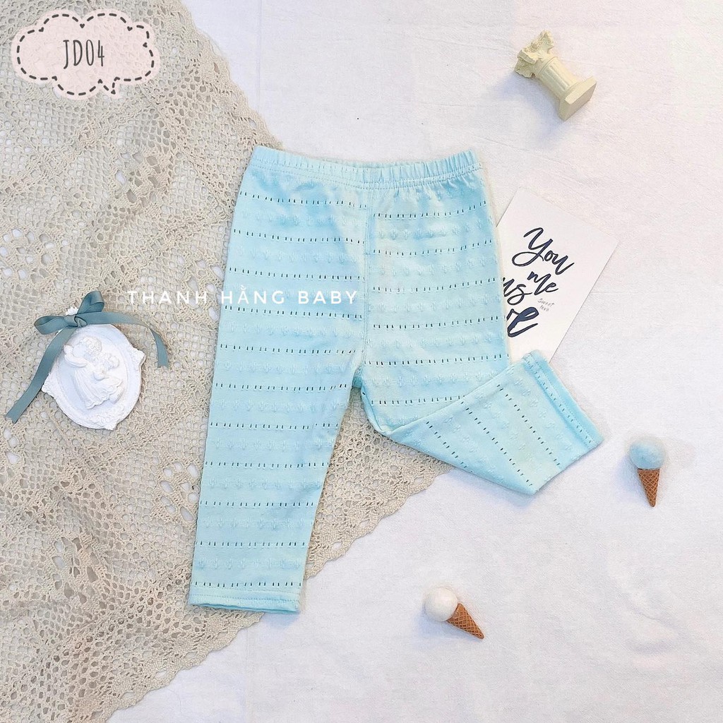 [Mã SKAMFSW175 giảm 10K đơn 50K] Quần Legging Bé Gái, Quần Legging Cho Bé Thanh Hằng Baby 7 Đến 19 Kg