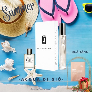 LD Perfume Oil tinh dầu nước hoa Pháp Acqua Di Giò 12ml
