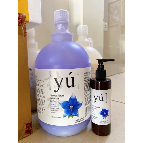 Sữa tắm Yú cho chó mèo chai 100ml-250ml-500ml