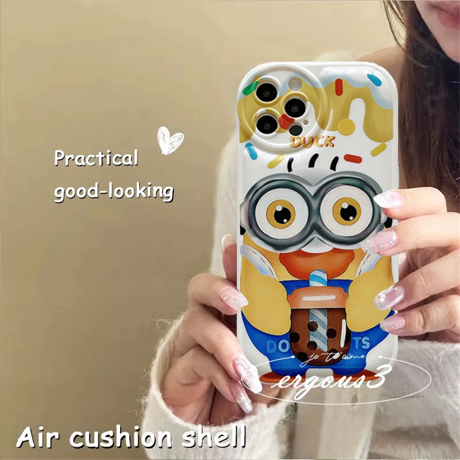 Ốp Điện Thoại Mềm In Hình Minions Cho iPhone 14 13 12 11 Pro Max SE2020 X XR Xs Max 7 8 Plus