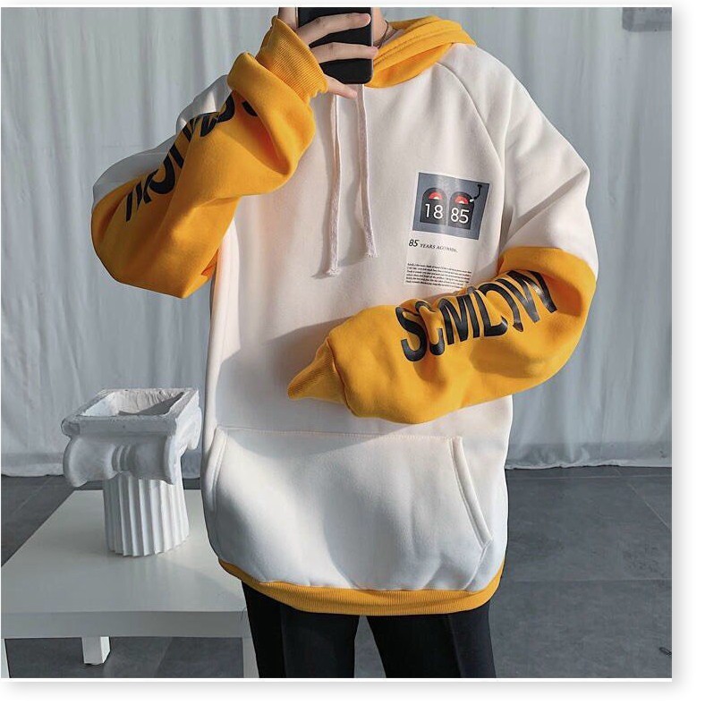 ÁO KHOÁC HOODIE NAM CÁ TÍNH PHỐI MÀU SÀNH ĐIỆU