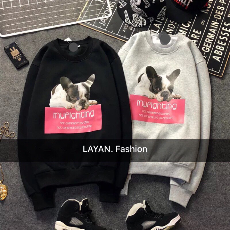 ÁO SWEATER NAM NỮ LOGO IM
