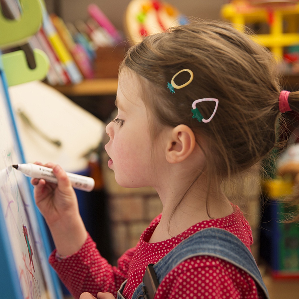 Kẹp Tóc Càng Cua In Hình Quả Dâu Thời Trang Hàn Quốc Cho Nữ