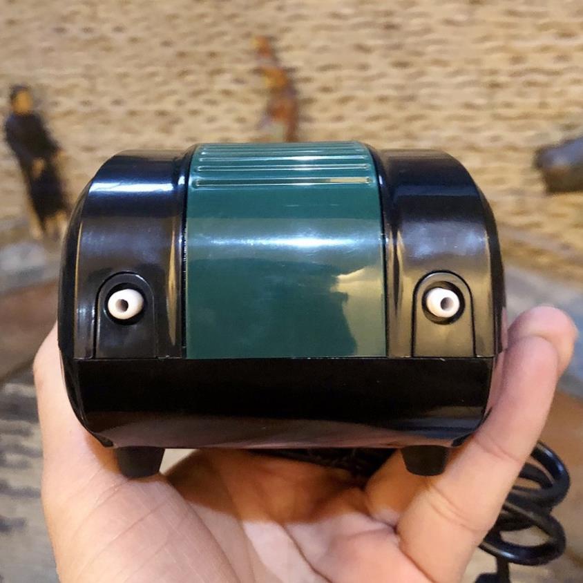 Máy Sục oxy bể cá, máy sủi oxy SOBO SB-1106 2 vòi - Chạy siêu êm