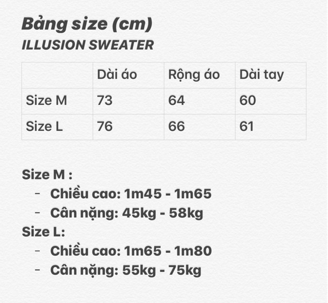 ILLUSION SWEATER | BigBuy360 - bigbuy360.vn