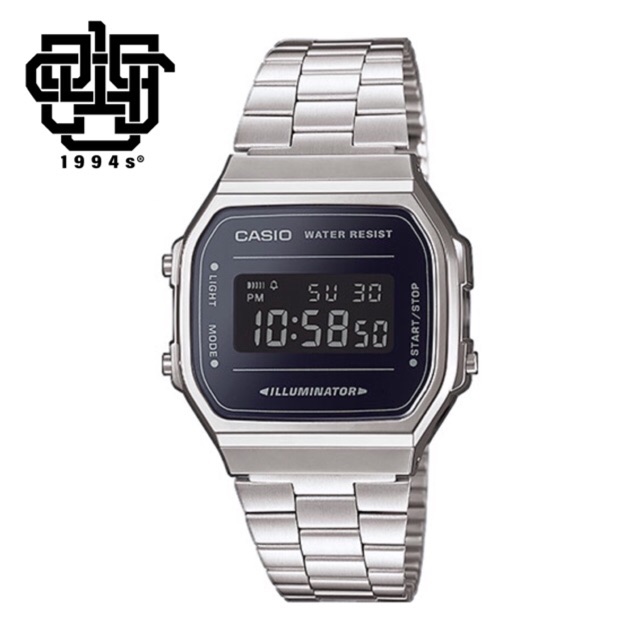 ĐỒNG HỒ NAM/NỮ CASIO A168WEM-1 CHÍNH HÃNG