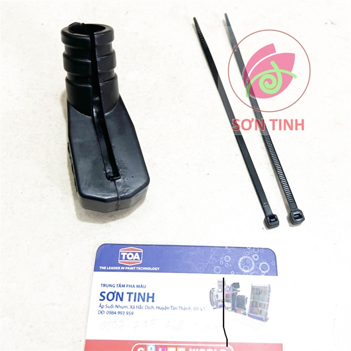 Lót chân chống xe máy cao su chống trầy nền nhà - Bọc chân chống xe