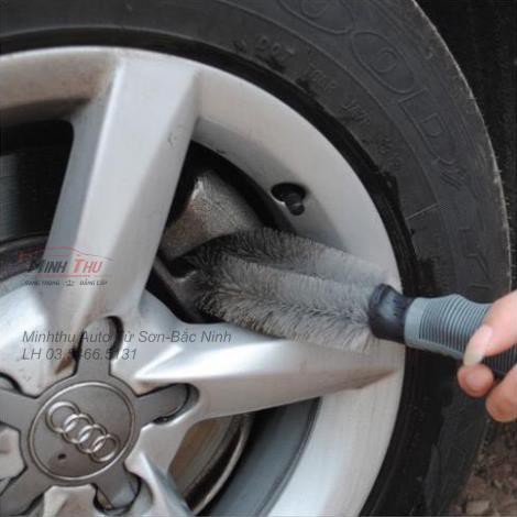 Chổi Cọ Lốp Ô Tô Dụng Cụ Rửa Vành Mâm Lazang Xe Hơi Siêu Sạch