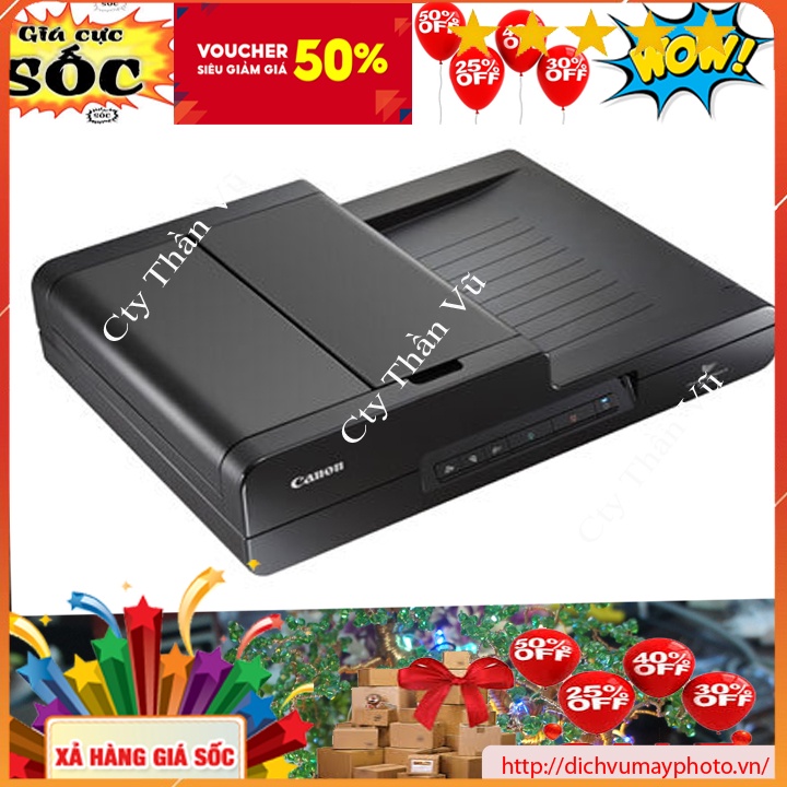 Máy scan Canon DR - F120 có khả năng xử lý nhiều loại tài liệu, giấy tờ khác nhau cùng lúc