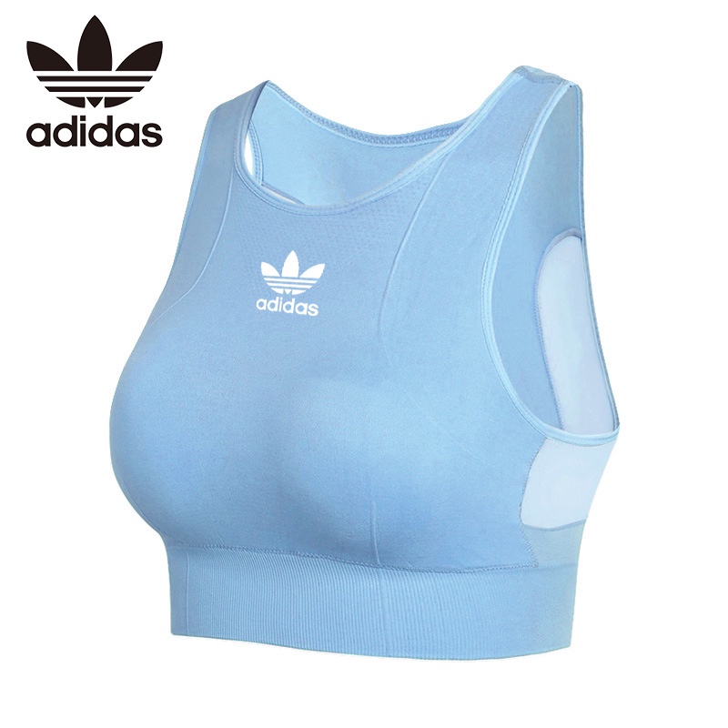 Adidas Áo Ngực Thể Thao Chống Sốc Thiết Kế Quyến Rũ Trẻ Trung Cho Bạn Gái