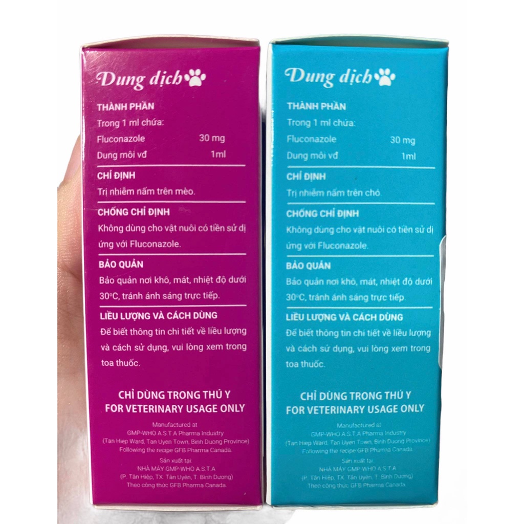 Flucasol- Sản Phẩm Trị Nấm Cho Chó 5ml- GFB Pharma