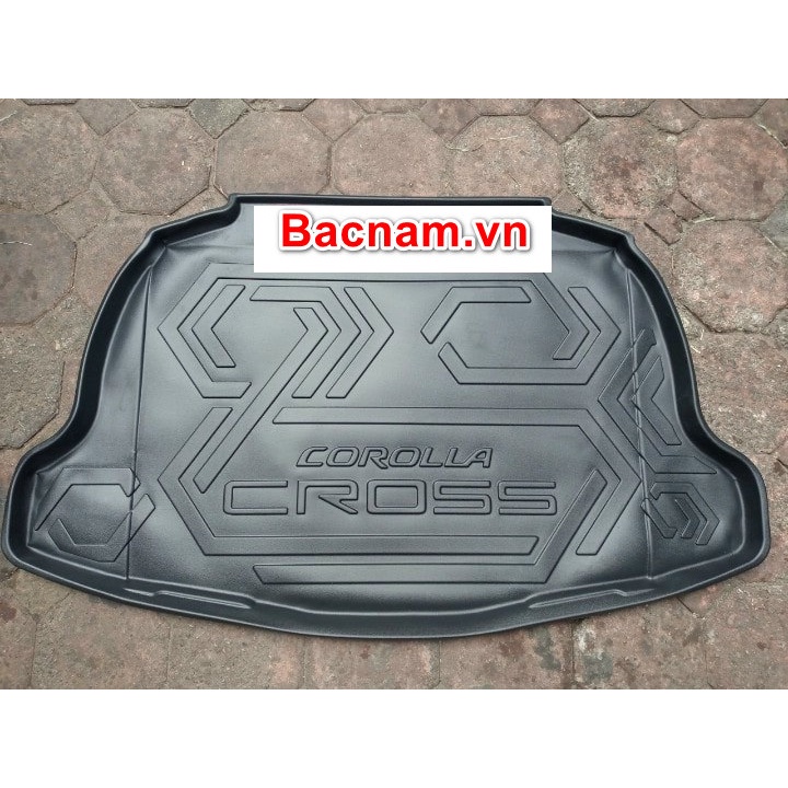 Lót cốp cho xe Toyota Cross nhựa dẻo