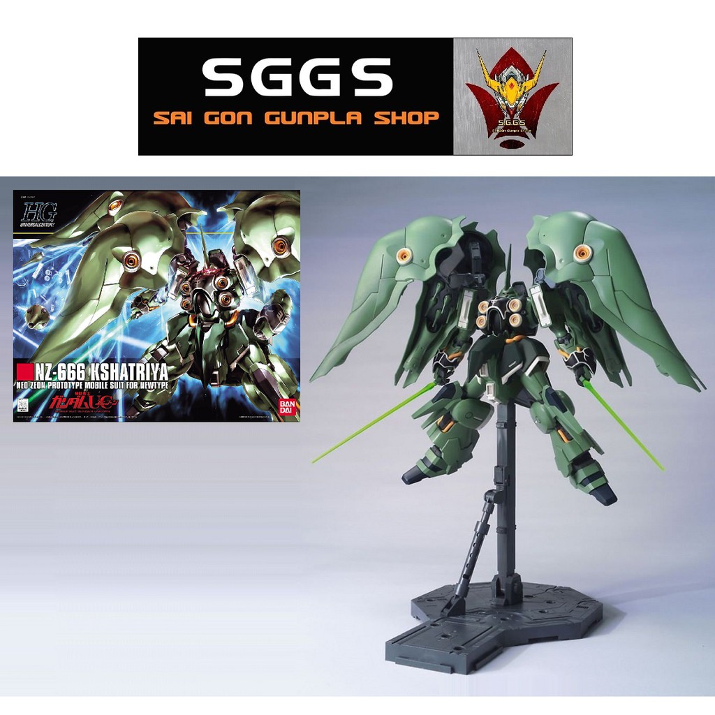 Mô Hình Hg Kshatriya NZ-666 Gundam Bandai 1/144 Hguc Uc Đồ Chơi Lắp Ráp