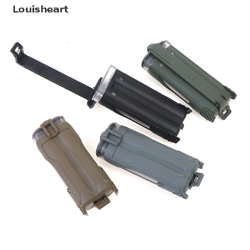 Hộp Đựng Pin Chiến Thuật Tương Thích Với 18650 CR123 AA / AAA Louisheart