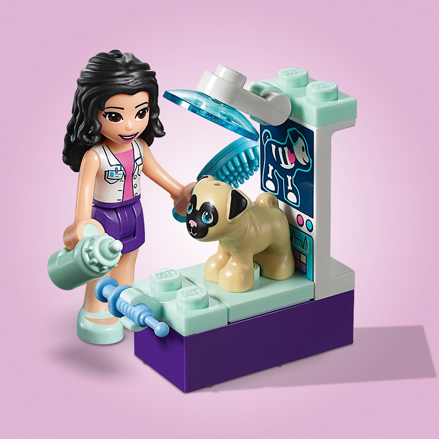 LEGO FRIENDS 41360 Phòng Khám Thú Y Lưu Động Của Emma ( 50 Chi tiết)