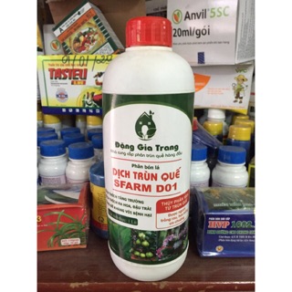 Dịch trùn quế, phân bón lá trùn quế