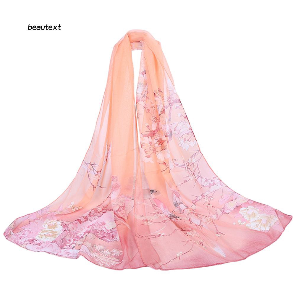 Khăn choàng đi biển họa tiết hoa nhiều màu sắc thời trang