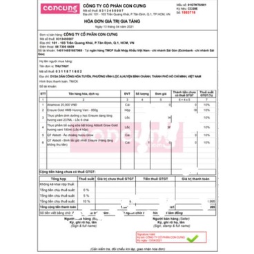 Sữa bột Ensure Vani 850G/lon