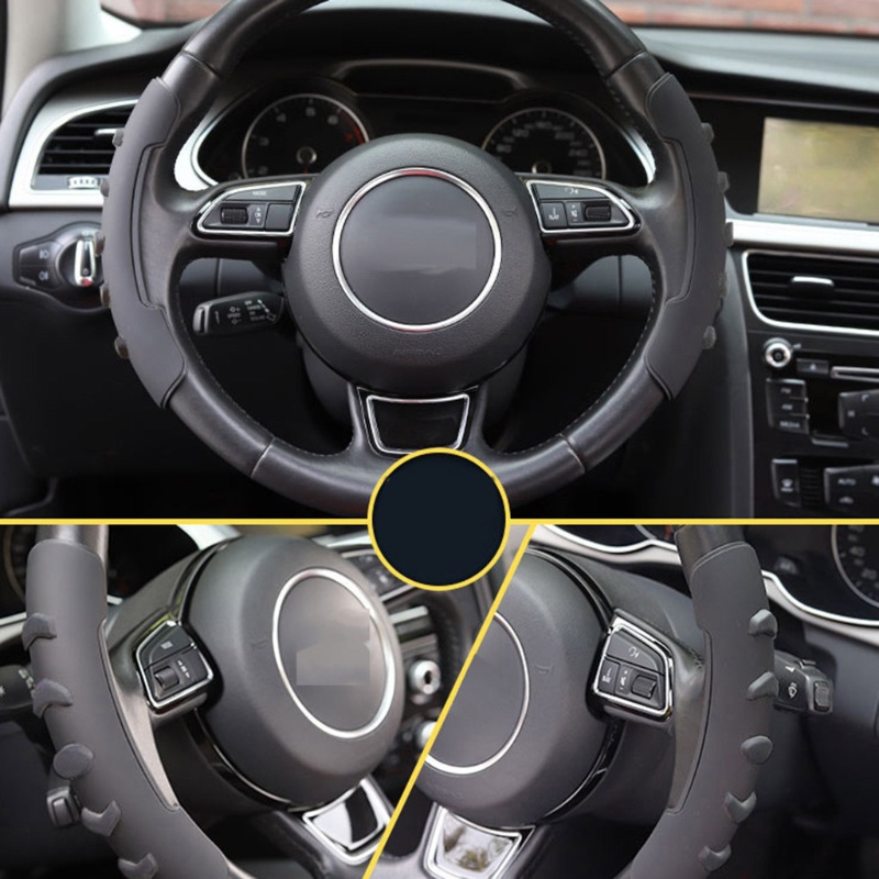 Set 2 Vỏ Bọc Vô Lăng Xe Hơi Chống Trượt
