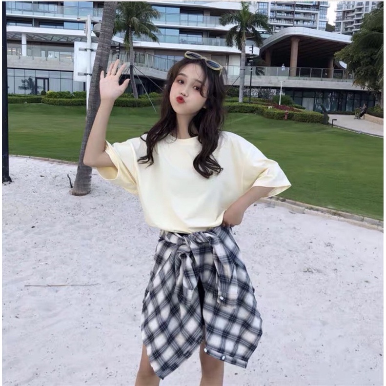 [Siêu_Rẻ] Áo thun Trơn cotton 100% 4 chiều ưu đãi | BigBuy360 - bigbuy360.vn