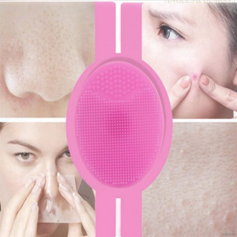 Bàn chải silicone rửa mặt giúp giảm mụn đầu đen | BigBuy360 - bigbuy360.vn
