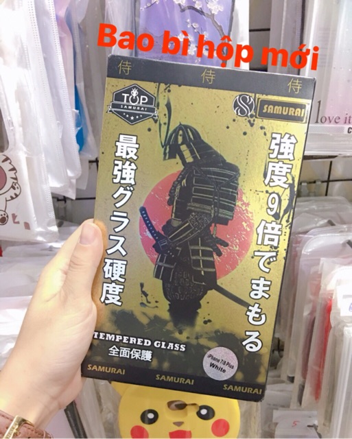 Kính Cường Lực 9D Samurai Chính Hãng Số 1 Nhật Bản