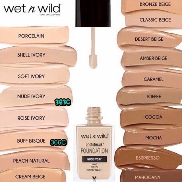 💝 FREESHIP 💝 WET N WILD - Kem nền Photofocus Foundation Wet and Wild