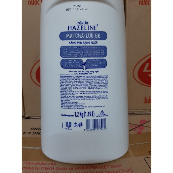 Sữa tắm Hazeline 1,2kg