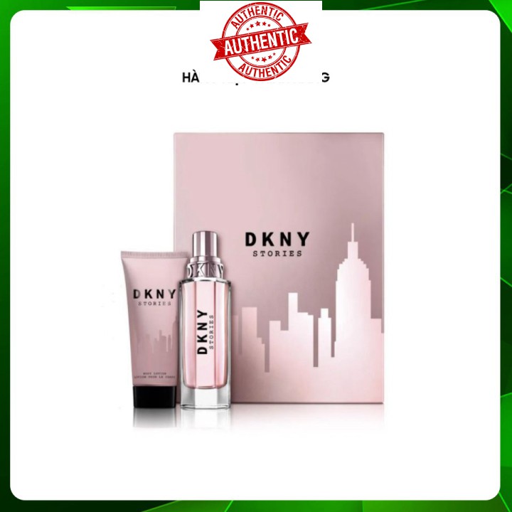 [Mã chiết khấu giảm giá mỹ phẩm chính hãng] Bộ Quà Tặng Nước Hoa Donna Karan New York Stories Eau De Parfume For Women 1