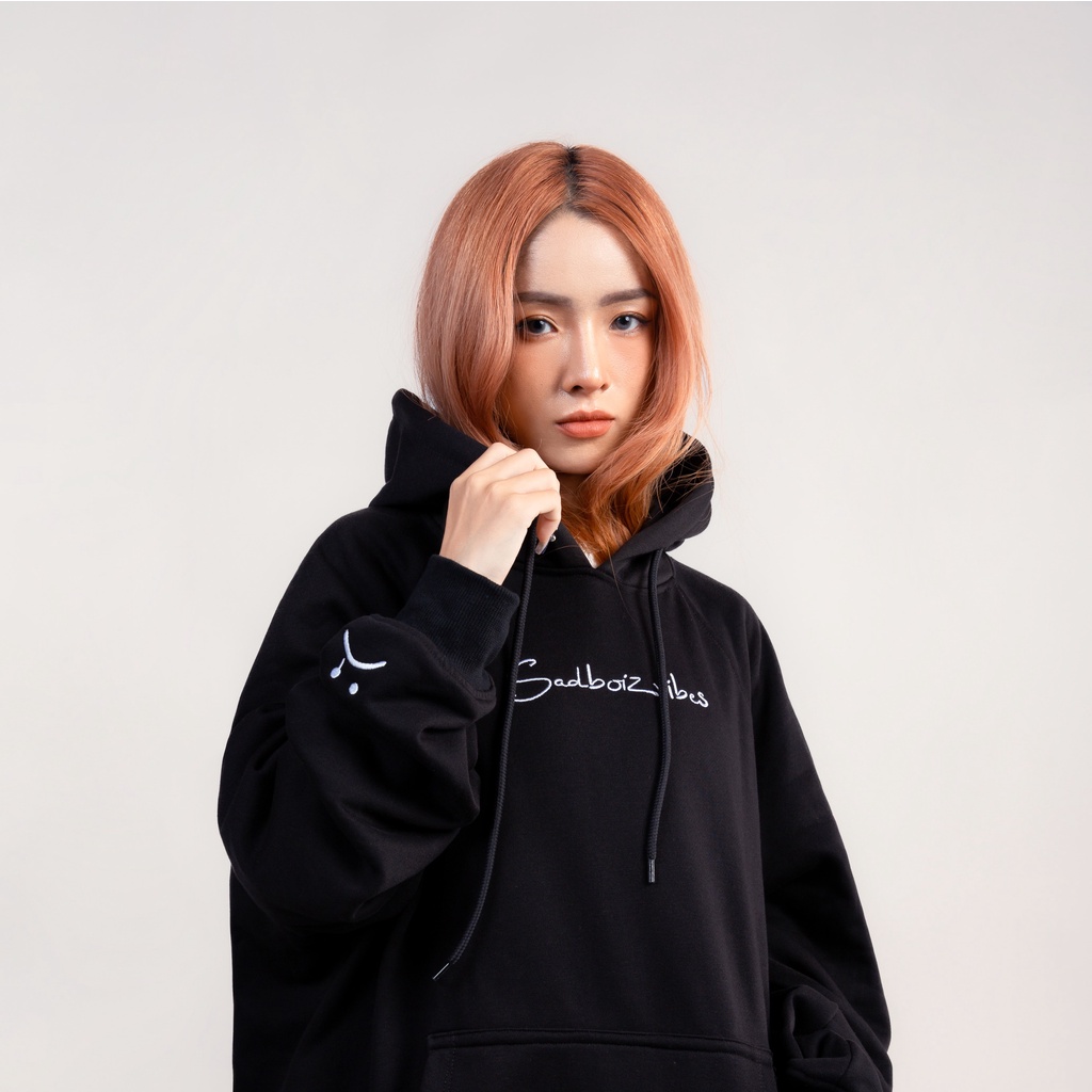 Áo Hoodie SADBOIZ Toss Black