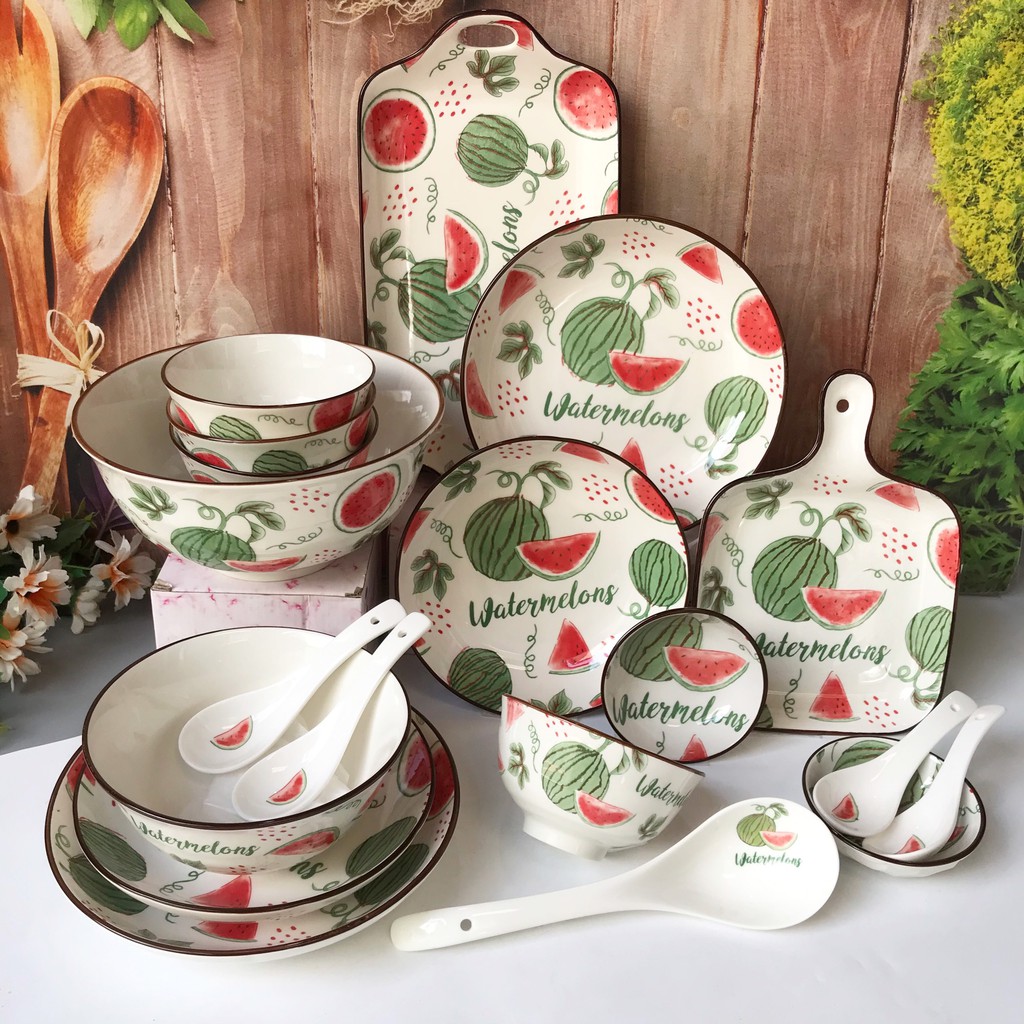Set dưa hấu siêu đẹp