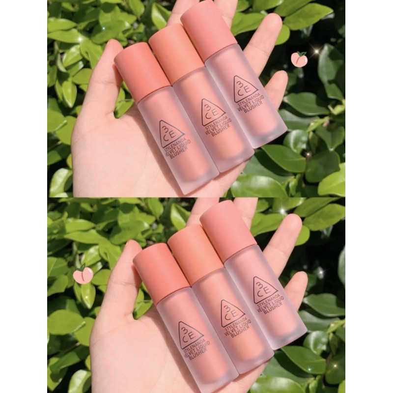 Màu Má 3CE Dạng Kem Velvet Liquid Blusher | BigBuy360 - bigbuy360.vn