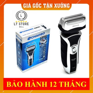 Máy cạo râu chaobo 9500 lưỡi kép sạc pin tiện lợi