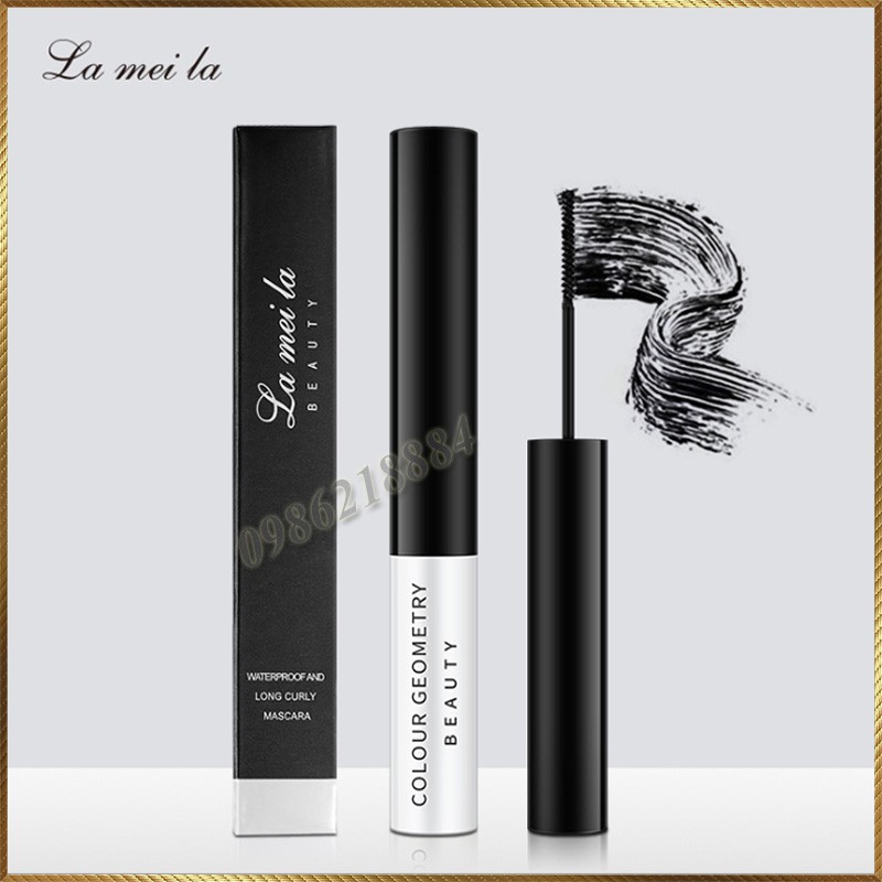 Chuốt mi dài mịn đầu mảnh Lameila Long Curly Mascara LLC4