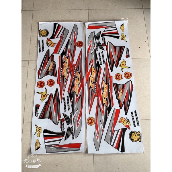 Tem Wave Anpha 50-100-110 Mẫu Rs 3 Lớp Chống Nước Đủ Màu