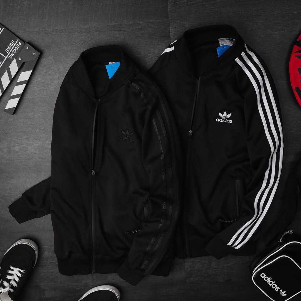 áo khoác thun da cá 3 sọc