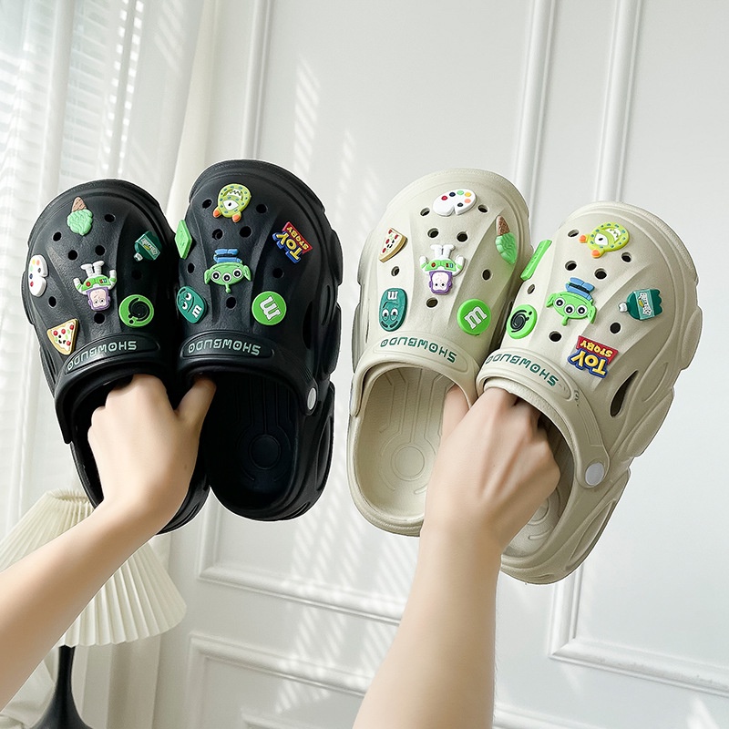 Dép Cross nữ DINOs trơn siêu cấp (kèm sticker ngẫu nhiên) siêu nhẹ êm chân chống chịu nước