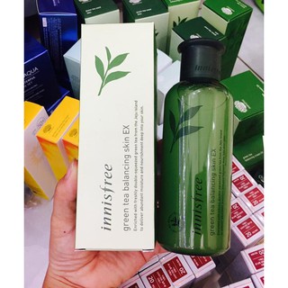 nước hoa hồng innisfree green tea balancing skin