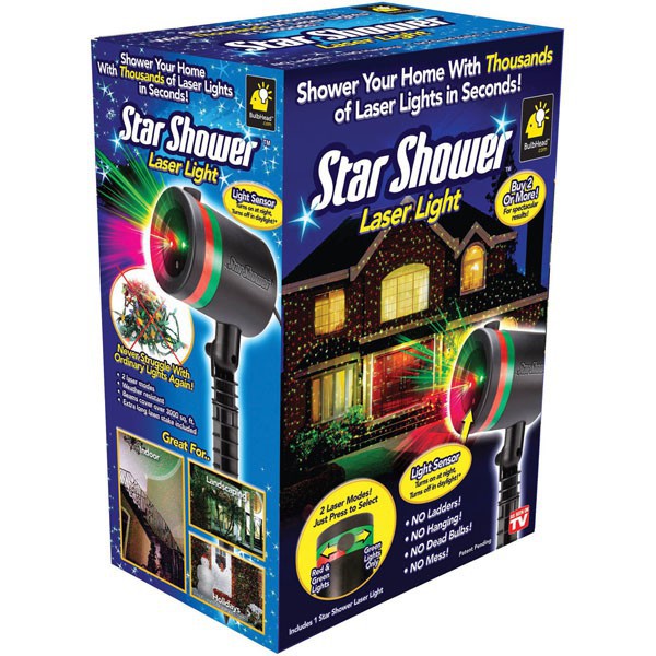 Đèn Chiếu Laze Ngoài Trời STAR SHOWER 🚦FREESHIP🚦 Đẹp Lung Linh Tiết Kiệm