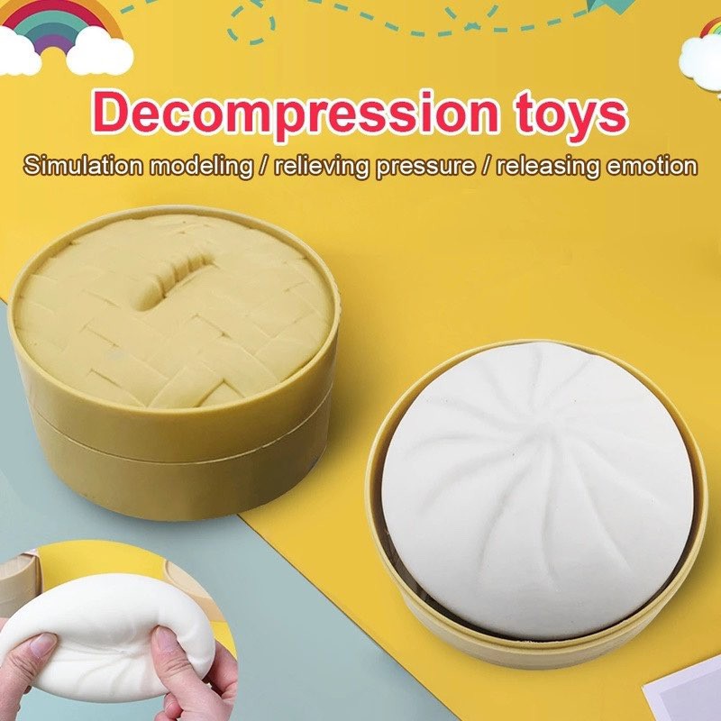 Bánh Bao Squishy Đồ Chơi Xả Stress Giảm Căng Thẳng - SHOPFORGIRL