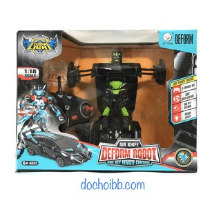 Xe Điều Khiển Biến Hình Robot JT332